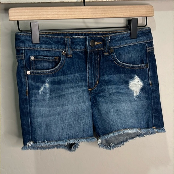 Joes Jeans Shorts Cutoff Distressed Blue Vintage Y2K Fray Edge Cruise Natalie - Picture 1 of 11